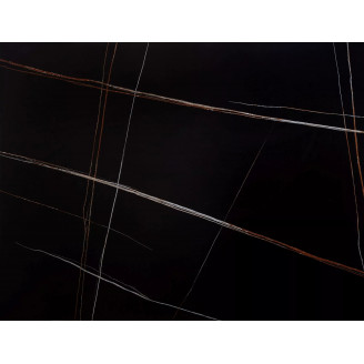 Stół rozkładany nowoczesny Bacardi 160-240x90cm czarny efekt marmuru / czarny mat Signal
