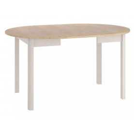 Stół okrągły rozkładany Dante 102-144cm dąb cremona torro / kaszmir Signal 2