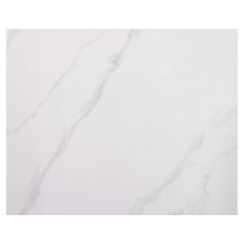 Stół nowoczesny Rion 80x80cm biały efekt marmuru / czarny Signal