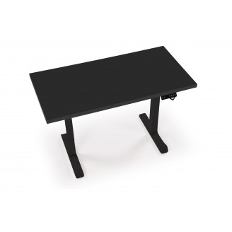 Biurko z regulacji wysokości B54 120x60cm czarne Halmar