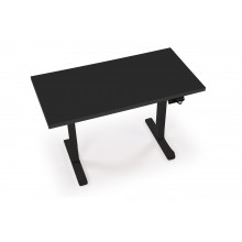 Biurko z regulacji wysokości B54 120x60cm czarne Halmar