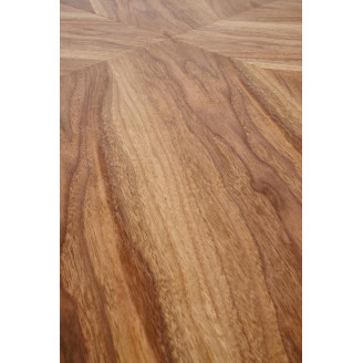 Stół rozkładany w jodełkę Baron 200-350x100cm orzech / czarny Halmar