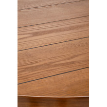 Stół okrągły Barry 105cm orzech / czarny Halmar