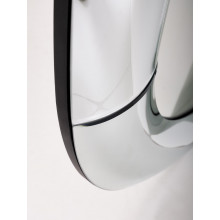 Lustro wisząca glamour Ivory 120x80cm srebra rama Halmar