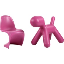 Krzesełko dziecięce Balance różowe D2.Design