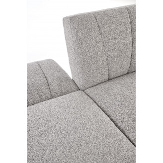 Sofa rozkładana na nóżkach Larix 200cm popiel Halmar
