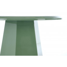 Stolik boczny okrągły Loca 50cm zielony Halmar