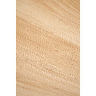 Stół okrągły 4-osobowy Morus 120cm odcienie drewna naturalnego Halmar
