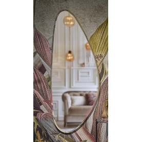 Lustro ścienne łezka bez ramy Serenity 120x50cm Halmar
