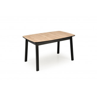 Stół rozkładany loft Barril 130-17072cm dąb artisan / czarny Halmar