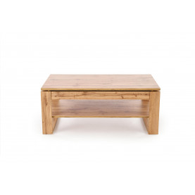Ława z podnoszonym blatem Betty 120cm dąb artisan Halmar