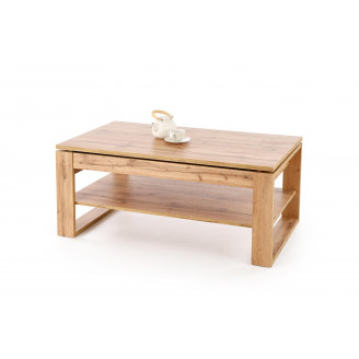 Ława z podnoszonym blatem Betty 120cm dąb artisan Halmar