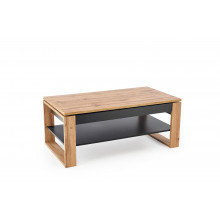 Ława z podnoszonym blatem Betty 120cm dąb artisan / czarny Halmar