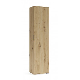 Szafa do przedpokoju / słupek Clif SL-50 dąb artisan Halmar