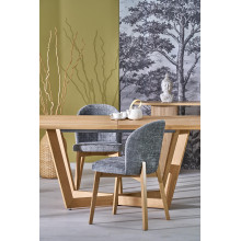 Stół fornirowany rozkładany Massive III 160-250x90cm dąb naturalny Halmar