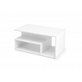 Stolik z półką Iv 90x51cm biały Halmar