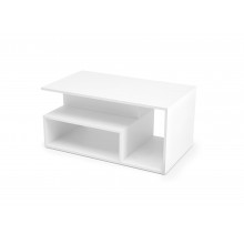 Stolik z półką Iv 90x51cm biały Halmar