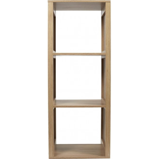 Regał stojący z lamelami Klaus 99x31cm naturalny Intesi