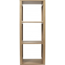 Regał stojący z lamelami Klaus 99x31cm naturalny Intesi