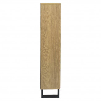 Szafka na buty stojąca Calypso 120x35cm dąb / czarny Intesi