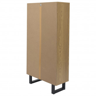 Szafka na buty stojąca Calypso 120x35cm dąb / czarny Intesi