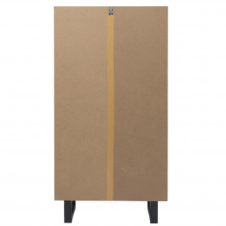 Szafka na buty stojąca Calypso 120x35cm dąb / czarny Intesi