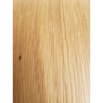 [OUTLET] Stół z jedną nogą Mizo 60x60cm dębowo-czarny Intesi