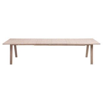 Stół fornirowany rozkładany A-line 210-310x100cm dąb bielony Actona