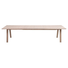 Stół fornirowany rozkładany A-line 210-310x100cm dąb bielony Actona