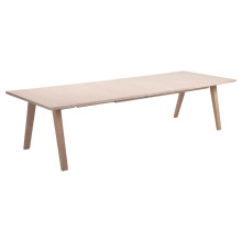 Stół fornirowany rozkładany A-line 210-310x100cm dąb bielony Actona