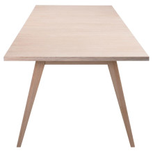Stół fornirowany rozkładany A-line 210-310x100cm dąb bielony Actona