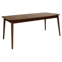 Stół fornirowany rozkładany Montreux 180-219x90cm orzech Actona