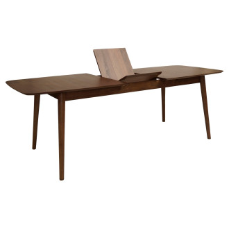 Stół fornirowany rozkładany Montreux 180-219x90cm orzech Actona