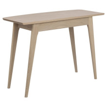 Biurko fornirowane skandynawskie Woodstock 105cm dąb bielony Actona