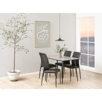 Stół prostokątny loft Wilma 120x80cm dąb Actona