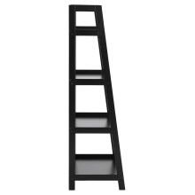 Regał stojący 4 półki Wally 63x130cm czarny Actona
