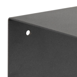 Półka metalowa / nocna Joliet 35cm czarna Actona