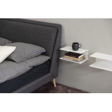 Półka metalowa / nocna Joliet 35cm biała Actona
