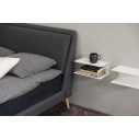 Półka metalowa / nocna Joliet 35cm biała Actona