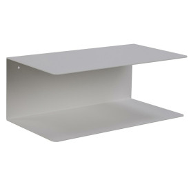 Półka metalowa / nocna Joliet 35cm biała Actona 2