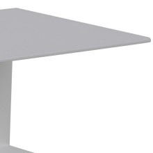 Półka metalowa / nocna Joliet 35cm biała Actona