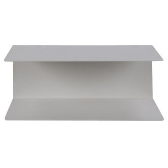 Półka metalowa / nocna Joliet 35cm biała Actona