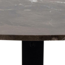 Stół ceramiczny okrągły Heaven 120cm brązowy / czarny Actona