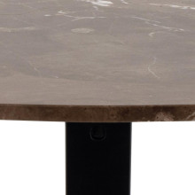 Stół ceramiczny okrągły Heaven 120cm brązowy / czarny Actona