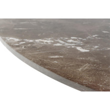 Stół ceramiczny okrągły Heaven 120cm brązowy / czarny Actona