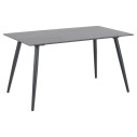 Stół prostokątny z ceramicznym blatem Wicklow 140x80cm czarny Grantham Actona