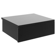 Szafka nocna wisząca z szufladą Avignon 37cm czarna Actona