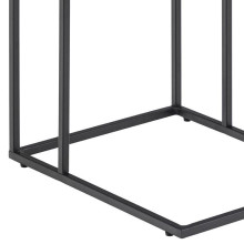 Stolik boczny Infinity 43x35cm czarny Actona