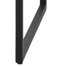 Biurko z szufladą i półką Seaford 110cm dąb / czarny Actona