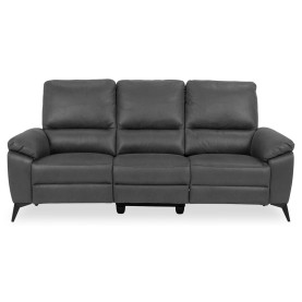 Sofa 3-osobowa rozkładana z regulacją i usb Rana 215cm szara Actona 2